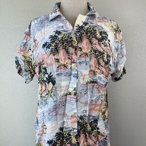 Karen Kane Three Piece Matching Tropical Outfit EUC